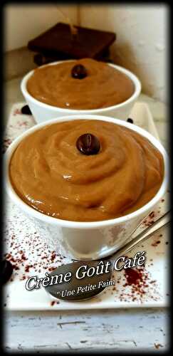 Crème Goût Café