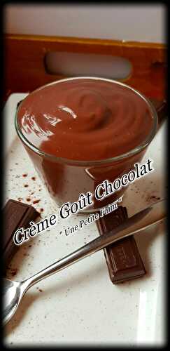Crème Goût Chocolat