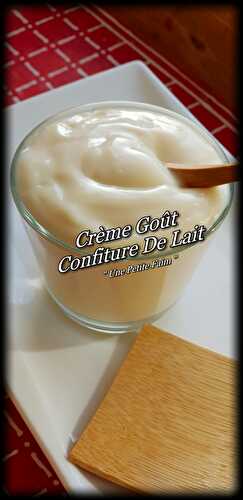 Crème Goût Confiture De Lait