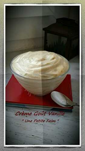 Crème Goût Vanille