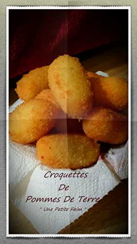 Croquettes De Pommes De Terre