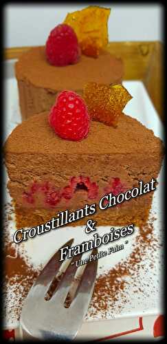 Croustillants Chocolat & Framboises