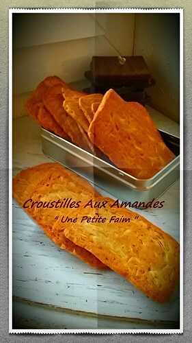 Croustilles Aux Amandes