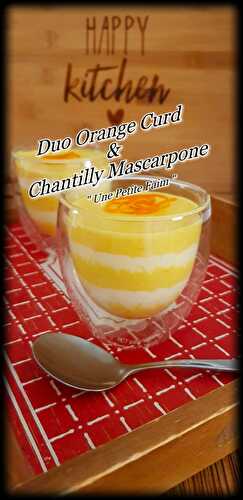 Duo Orange Curd & Chantilly Mascarpone