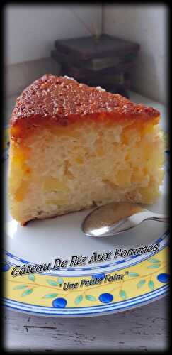 Gâteau De Riz Aux Pommes