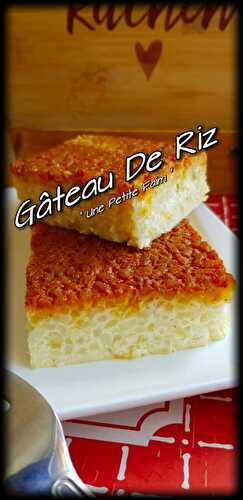 Gâteau De Riz