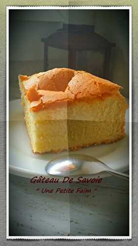 Gâteau De Savoie