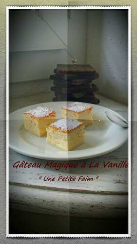 Gâteau Magique à La Vanille
