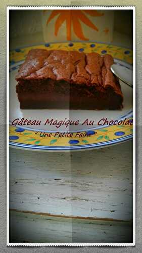 Gâteau Magique Au Chocolat