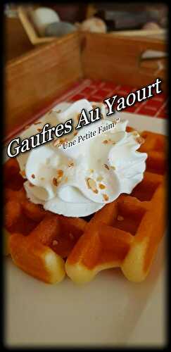 Gaufres Au Yaourt