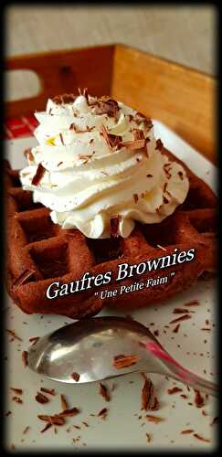 Gaufres Brownies