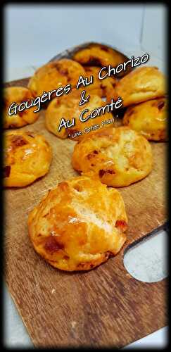 Gougères Au Chorizo & Au Comté