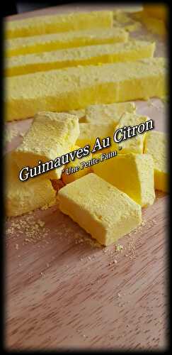 Guimauves Au Citron
