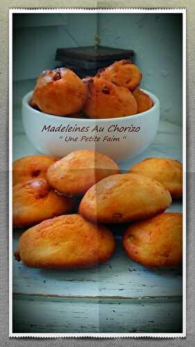 Madeleines Au Chorizo