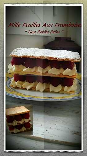 Mille Feuilles Aux Framboises