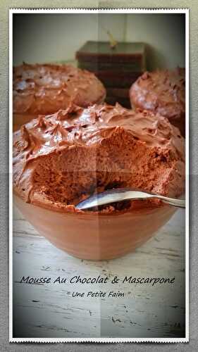 Mousse Au Chocolat & Mascarpone