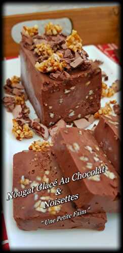 Nougat Glacé Au Chocolat & Noisettes