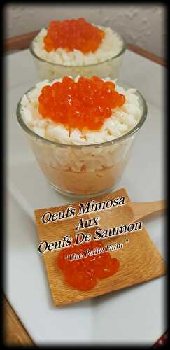 Œufs Mimosa Aux Œufs De Saumon