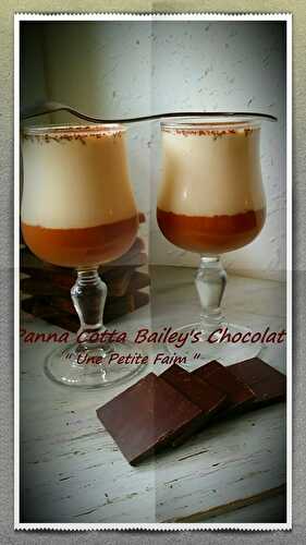 Panna Cotta Bailey’s Chocolat