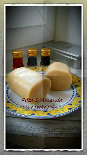 Pâte D’Amandes