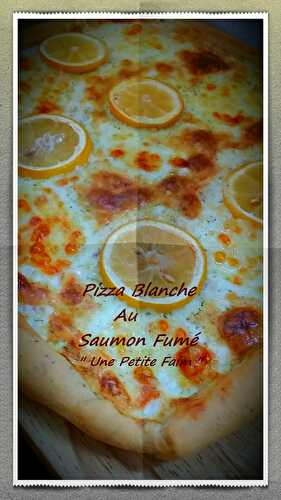 Pizza Blanche Au Saumon Fumé