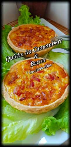 Quiche Au Camembert & Bacon