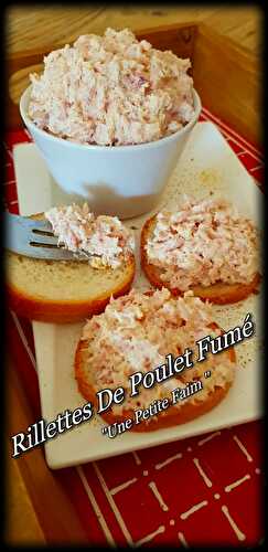 Rillettes De Poulet Fumé