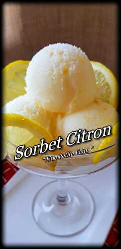 Sorbet Au Citron