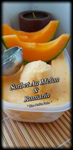Sorbet Au Melon & Romarin