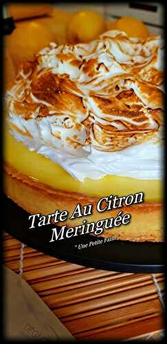 Tarte Au Citron Meringuée