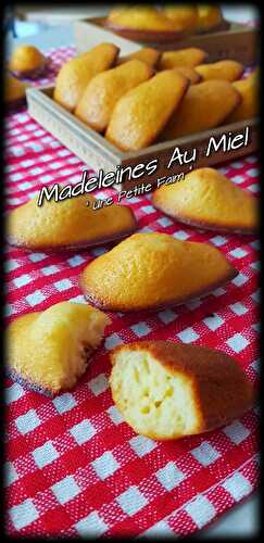 Madeleines Au Miel