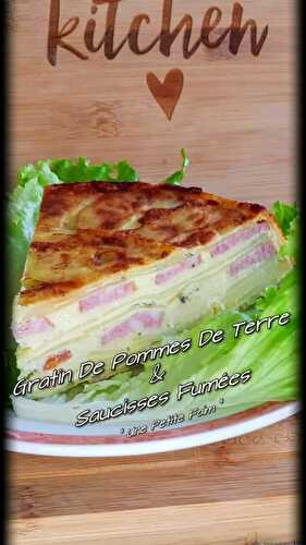 Gâteau De Pommes De Terre & Saucisse Fumée