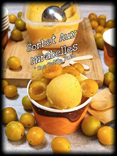 Sorbet Aux Mirabelles