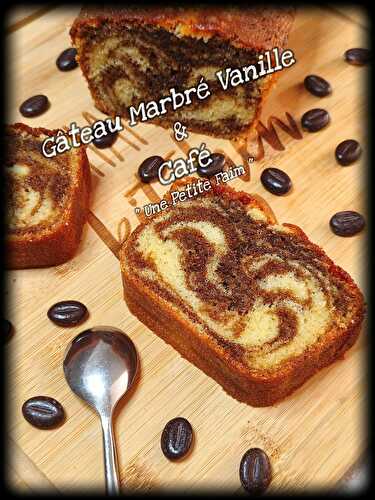 Gâteau Marbré Vanille Café