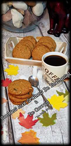 Cookies Aux Graines De Tournesol & De Courge