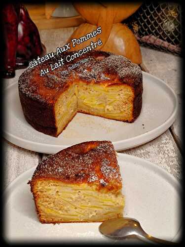 Gâteau Aux Pommes Au Lait Concentré