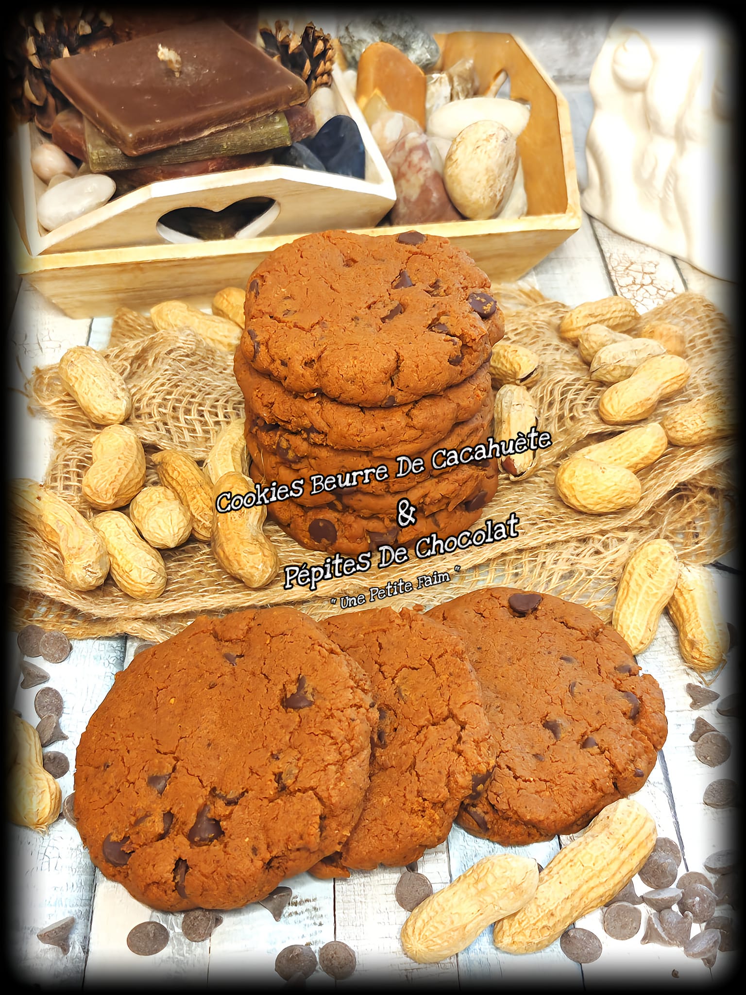 Cookies Beurre De Cacahuètes & Pépites De Chocolat