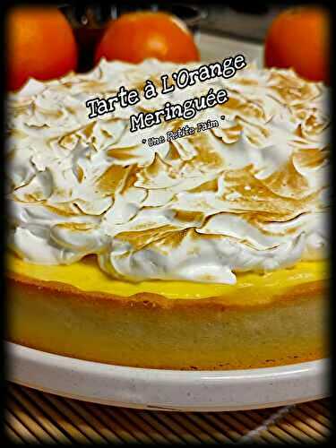 Tarte à L’Orange Meringuée