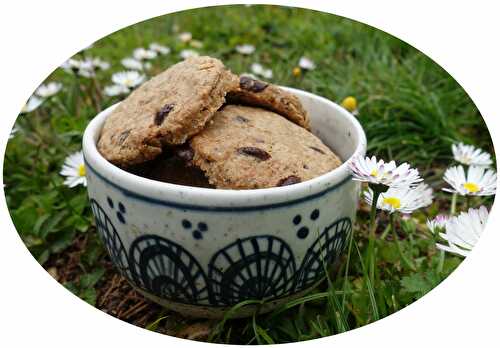 Biscuits à l'épeautre & chocolat - IG Bas