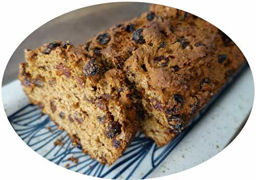 Cake aux raisins secs & au rooibos - sans matière grasse