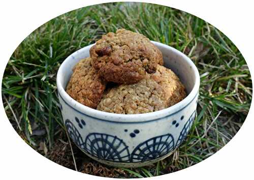 Cookies américains aux raisins secs, noix & cannelle