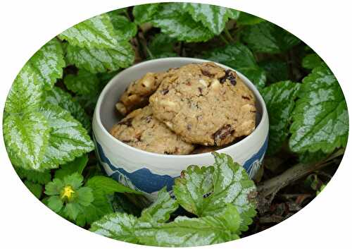 Cookies aux cacahuètes, fruits secs & chocolat noir