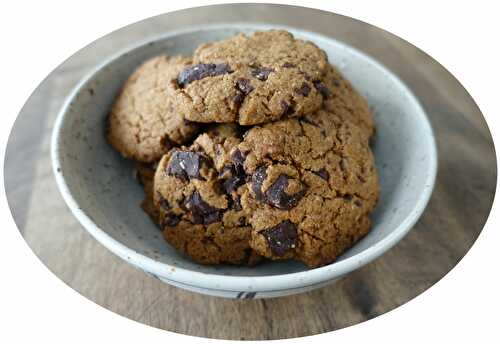 Cookies aux épices & chocolat noir - IG Bas - Une Renarde aux fourneaux