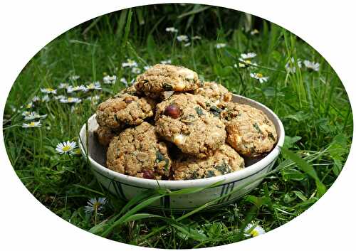 Cookies aux orties, feta & noisettes - IG Bas