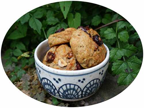 Cookies aux tomates séchées, olives & noisettes - IG Bas
