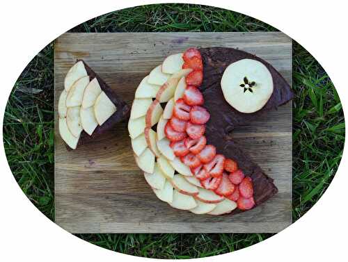 Gâteau poisson au chocolat & fruits - IG Bas