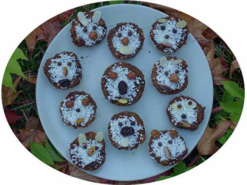 Muffins grimaçants au chocolat  - IG Bas