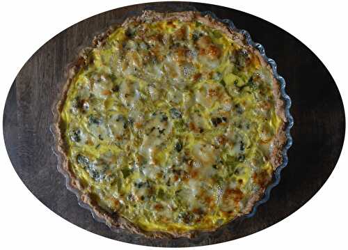 Quiche au fenouil & roquefort - IG Bas