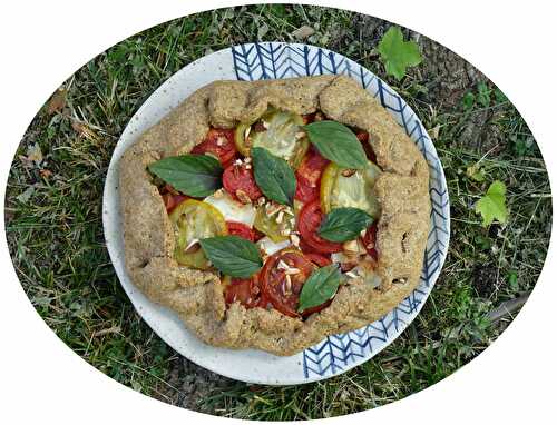 Tarte rustique tomate & chèvre - IG Bas