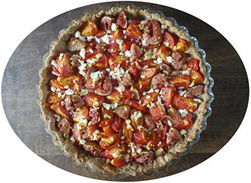 Tarte tomates, figues & feta - IG Bas